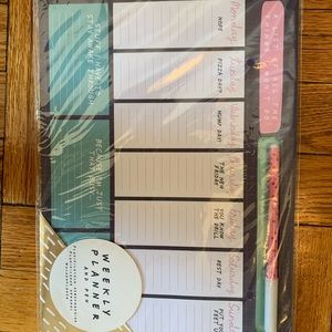Weekly Planner Pad